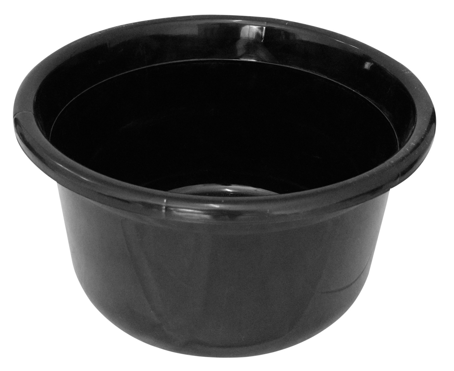 Kuber Industries 2 Pieces Unbreakable Virgin Plastic Multipurpose Bathroom Dustbin & Tub Set (Black)