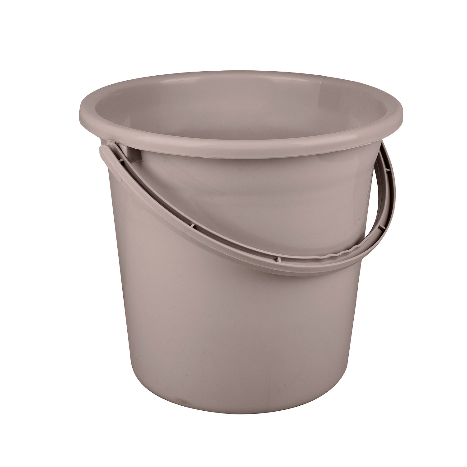 Kuber Industries Bucket | Plastic Bucket for Bathroom | Strong Bathroom Bucket | Bucket for Bathing | Water Storage Bucket | Bathroom Bucket | Plain Bucket | 18 LTR | Brown