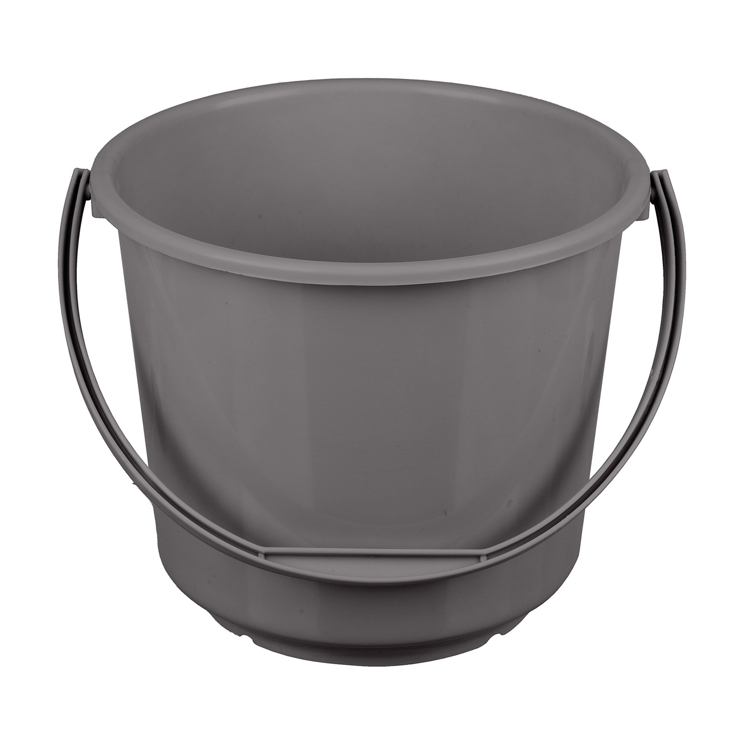 Kuber Industries Bucket | Plastic Bucket for Mopping | Bucket for Cleaning | Storage Container Bucket | Water Storage Bucket | Bathroom Bucket | Plain Bucket | 5 LTR | Pack of 3 | Multi