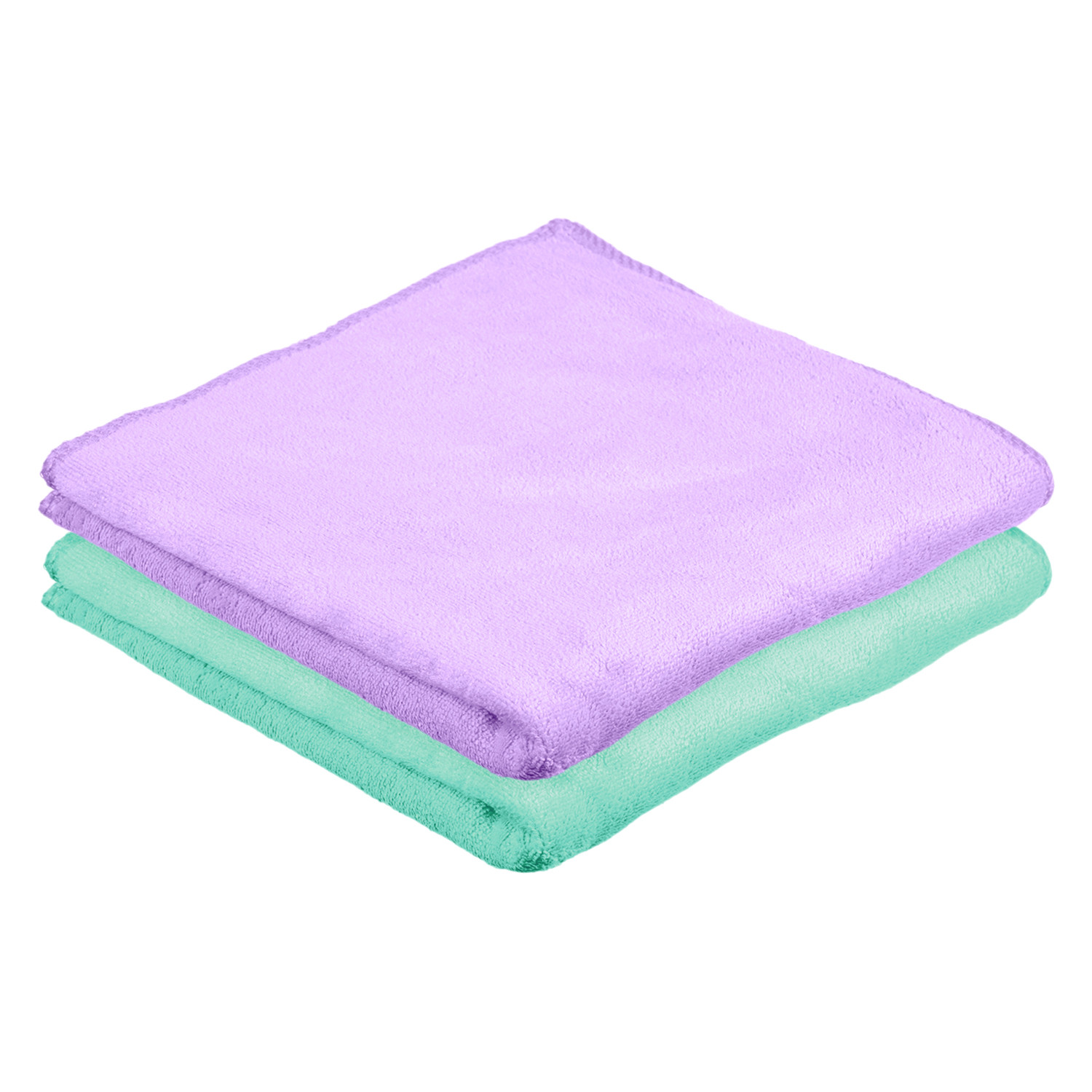 Kuber Industries Cleaning Towel | Reusable Cleaning Cloths for Kitchen | Duster Towel for Home Cleaning | 400 GSM Cleaning Cloth Towel for Car | Bike | 50x70 | Pack of 2 | Multi