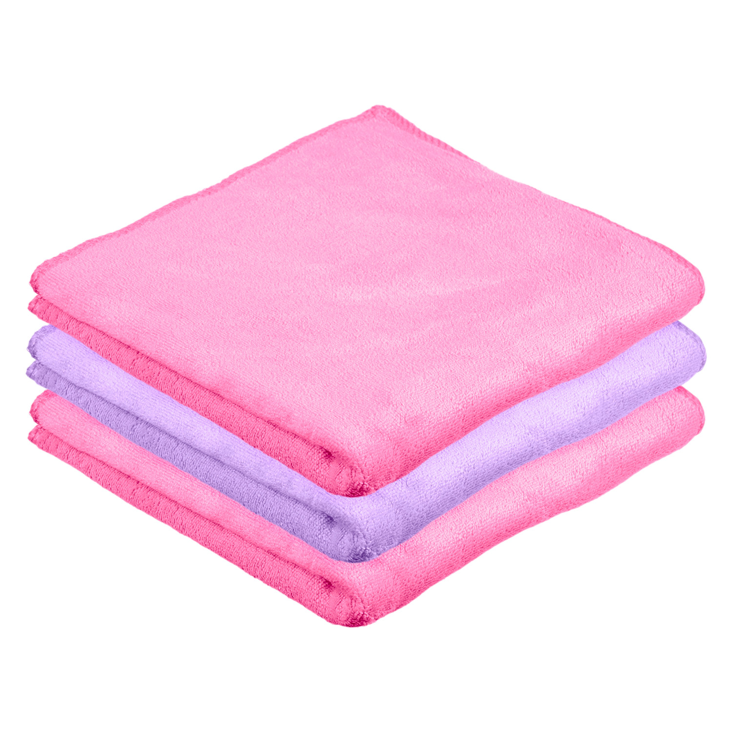 Kuber Industries Cleaning Towel | Reusable Cleaning Cloths for Kitchen | Duster Towel for Home Cleaning | 400 GSM Cleaning Cloth Towel for Car | Bike | 50x70 | Pack of 3 | Multi