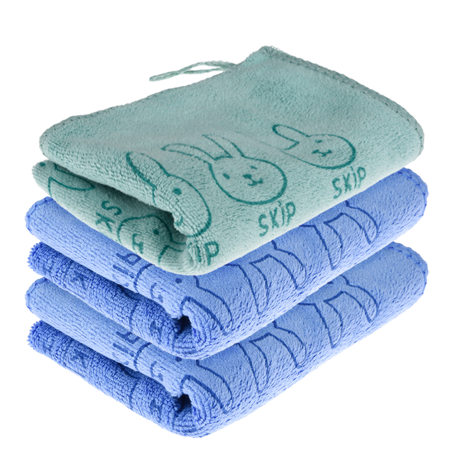 Kuber Industries Cleaning Towel | Reusable Cleaning Towel for Baby | Duster Towel for Home Cleaning | Skip Cleaning Cloth Towel with Hanging Loop | 30x40 | Pack of 3 | Multi