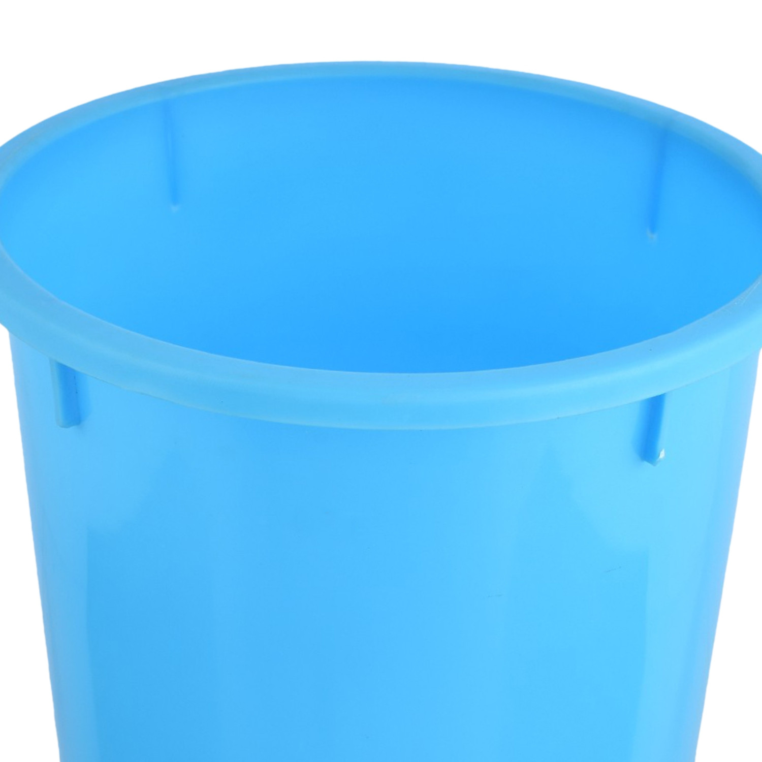 Kuber Industries Dustbin | Open Dustbin | Plastic Garbage Dustbin | Dustbin for Kitchen | Dustbin for Bathroom | Office Dustbin | Plain Sada Dustbin | 5 LTR | Pack of 2 | Multi