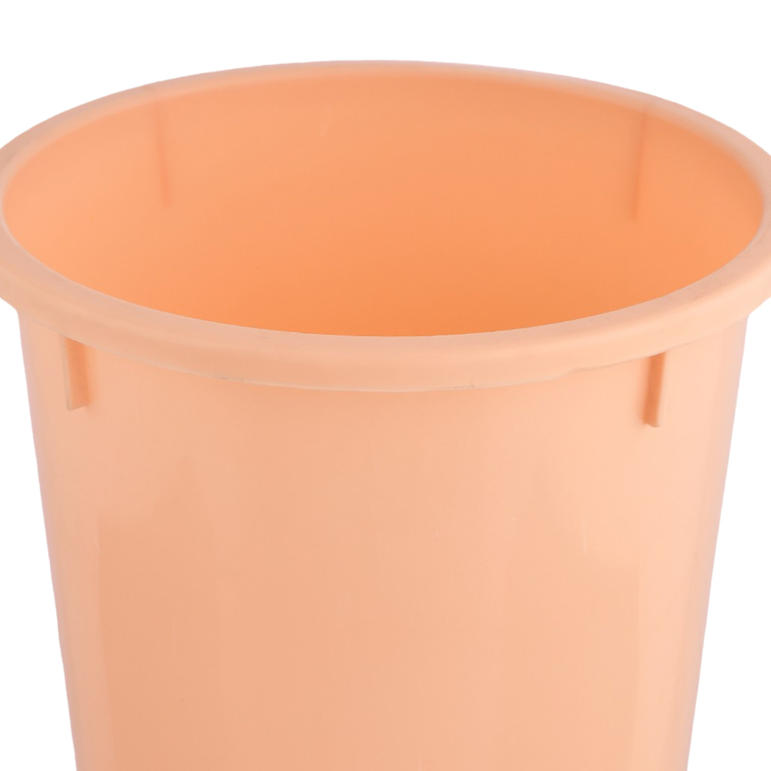 Kuber Industries Dustbin | Open Dustbin | Plastic Garbage Dustbin | Dustbin for Kitchen | Dustbin for Bathroom | Office Dustbin | Plain Sada Dustbin | 5 LTR | Pack of 3 | Multi