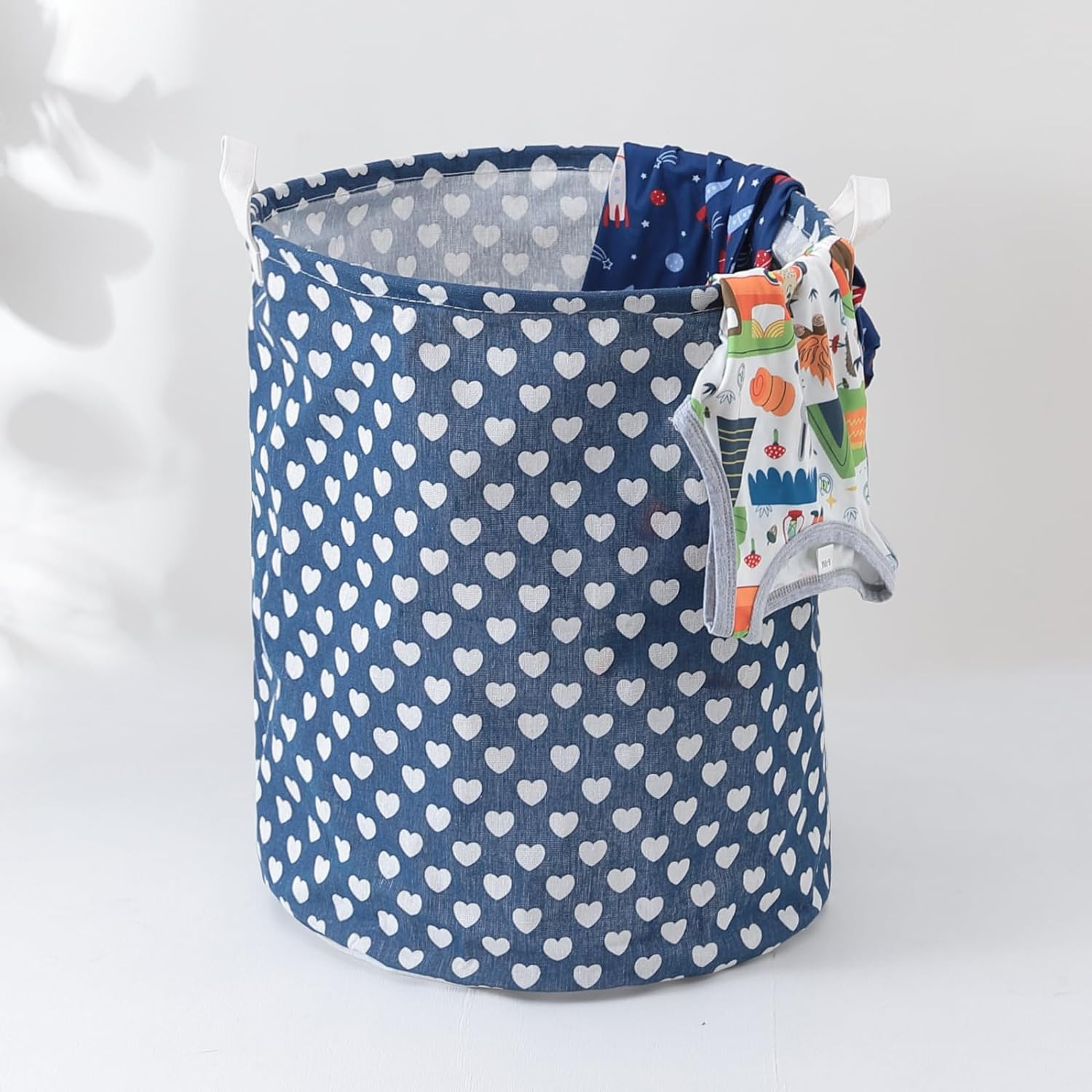 Kuber Industries Laundry Basket For Clothes|Foldable Laundry Hamper|Basket For Toys, Dirty clothes, Storage 