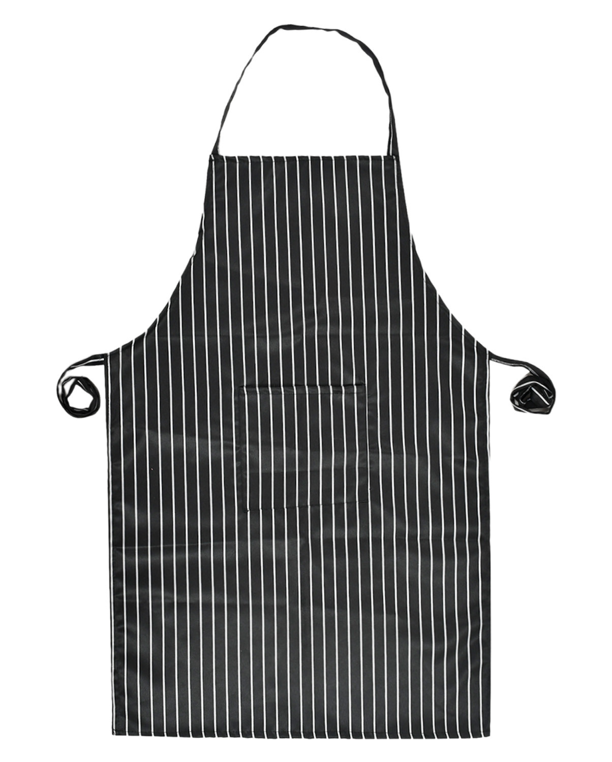Kuber Industries Linning Printed Apron & Cooking Cap Set For Cooking, Baking, Party Favors, Home Kitchen, Restaurant,(Black)