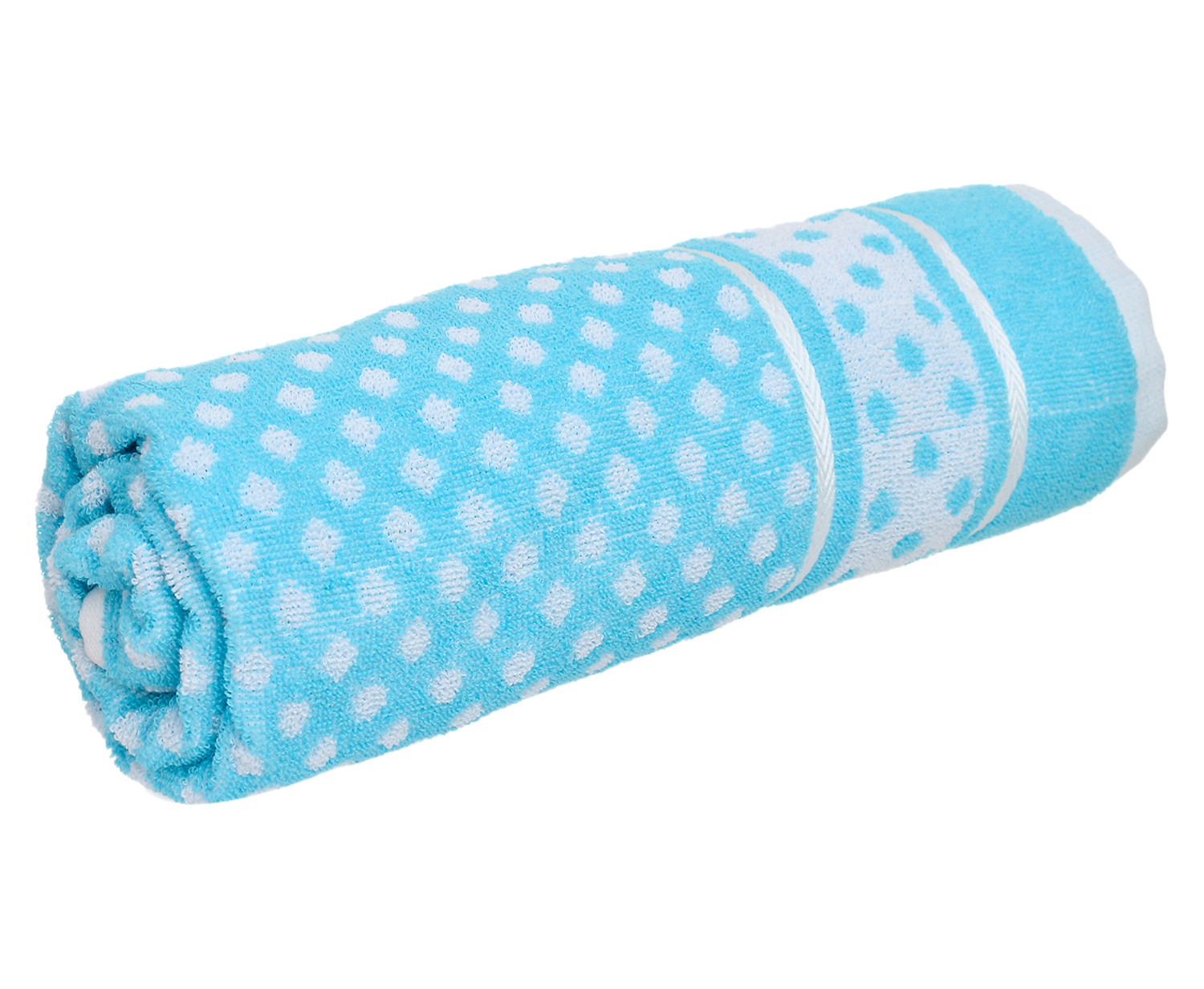 Kuber Industries Multiuses Dot Printed Soft Cotton Bath Towel, 30