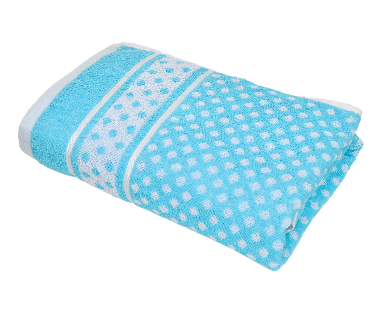 Kuber Industries Multiuses Dot Printed Soft Cotton Bath Towel, 30