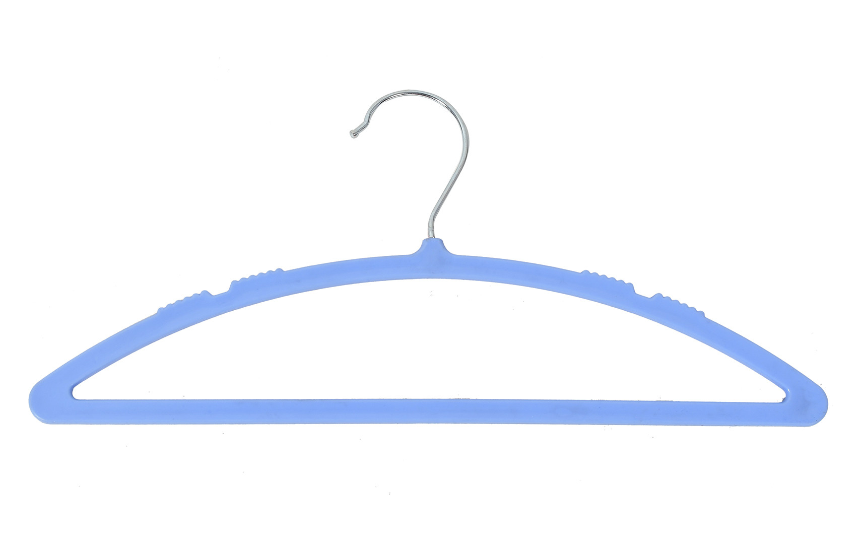 Kuber Industries Non-Slip, Space Saving Plastic Closet Baby Hanger For Laundry & Everyday Use (Blue)-HS43KUBMART25703
