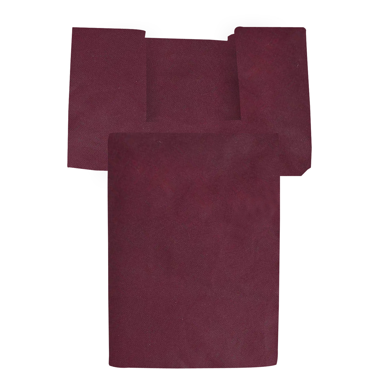 Kuber Industries Non Woven 1 Piece Shirt Stacker And Foldable Rectangle Cloth Saree Stacker Cloth Wardrobe Organizer Wardrobe Organizer (Maroon) -CTKTC38239