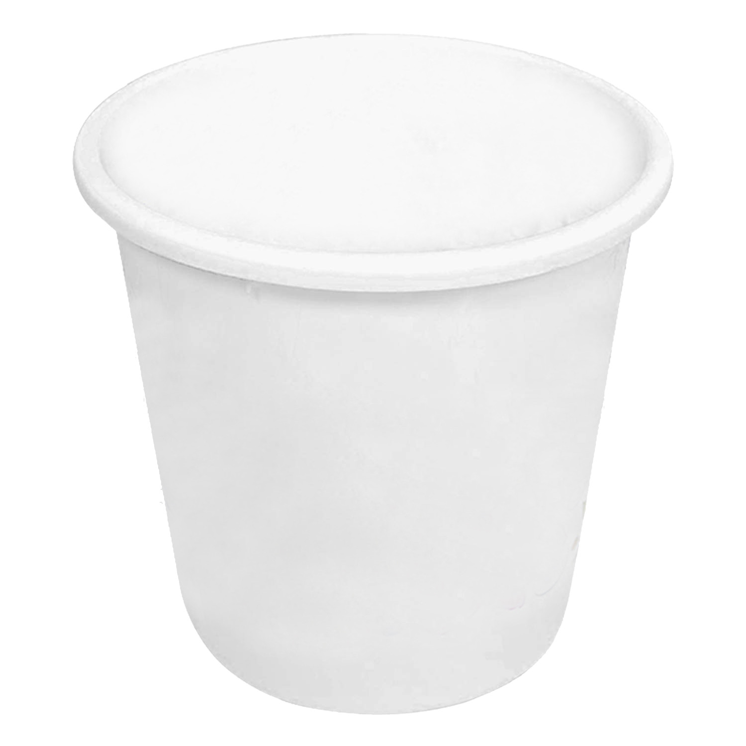 Kuber Industries Plastic Dustbin/ Garbage Bin/ Waste Bin, 5 Liters (White)-KUBMRT11742