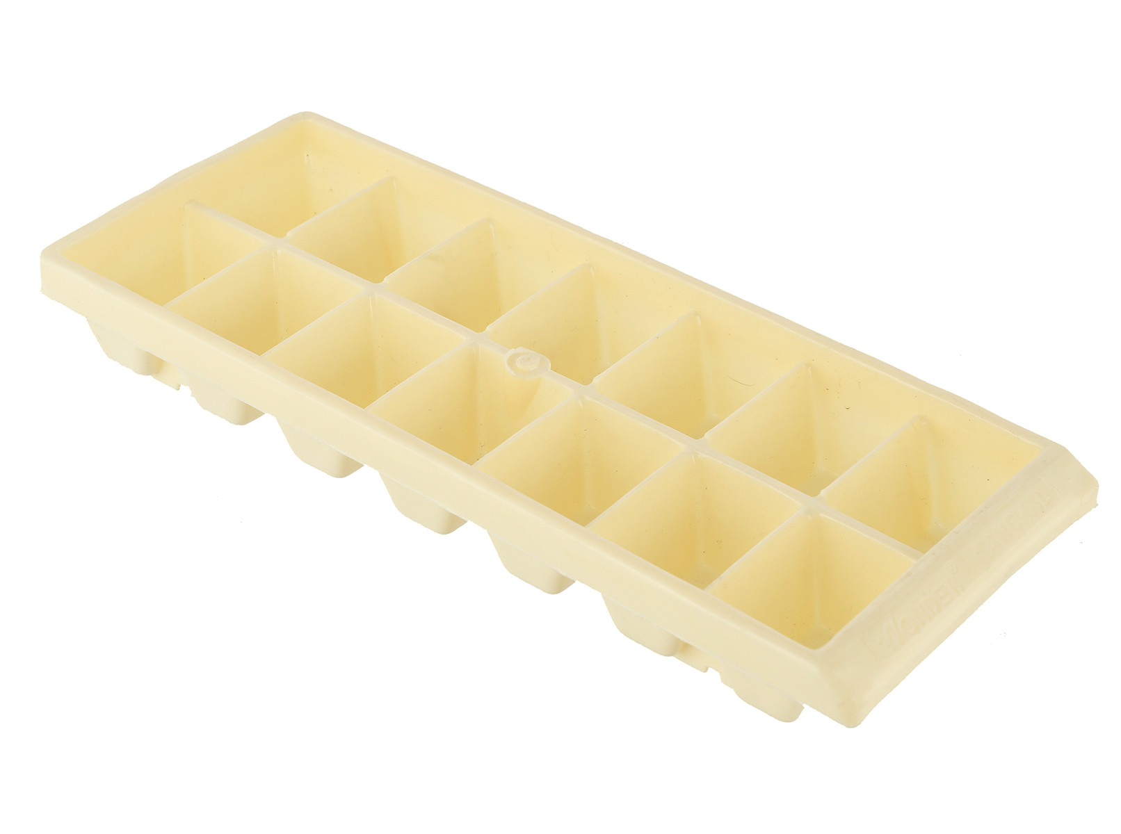 Kuber Industries Plastic Ice Cube Tray Set With 14 Section- (Cream & Blue)-HS43KUBMART25785