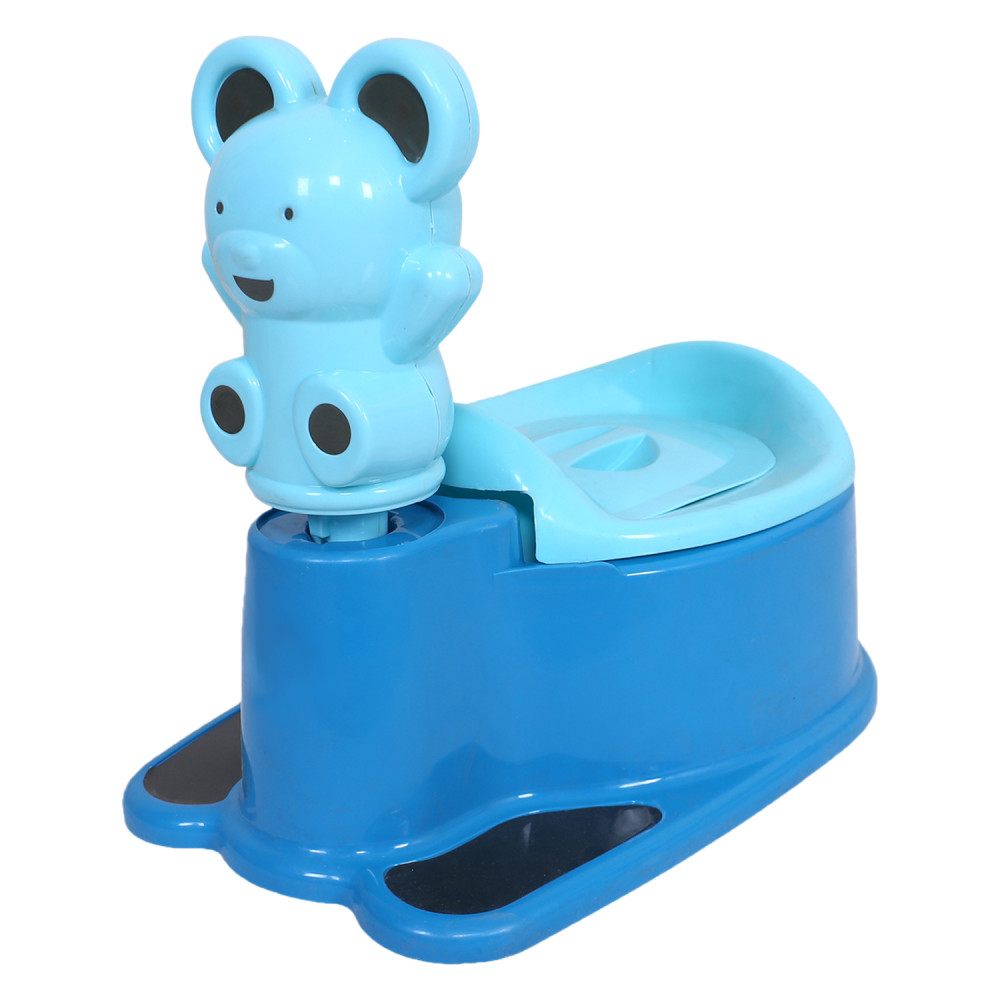 Kuber Industries Potty Training Seat|Portable Baby Potty Seat|Kids Potty Seat|Potty Seat For 1 + Year Child|SKY BLUE