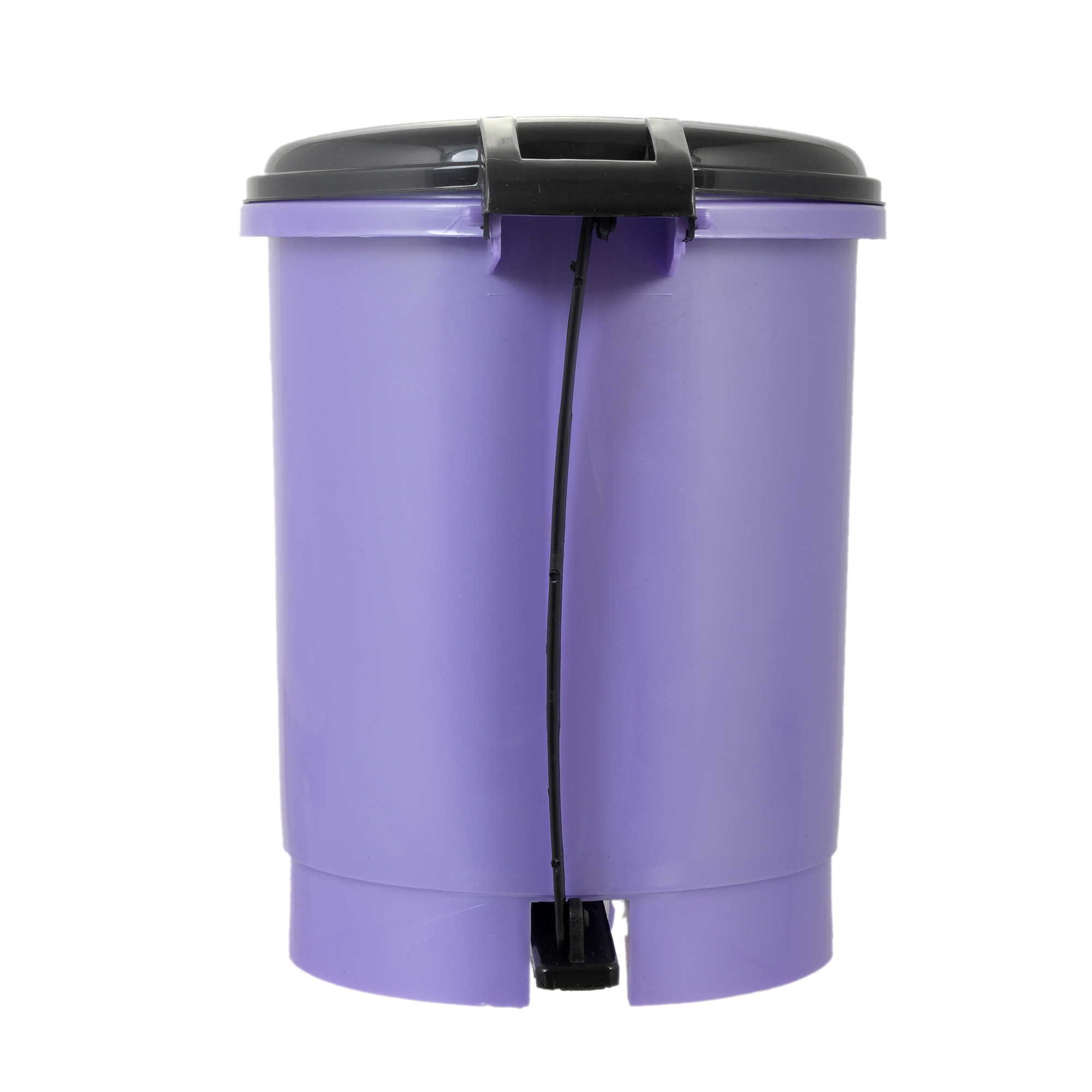 Kuber Industries Table Top Desk Garbage Dustbin Trash for Office Home Work Place,2 Ltr(Blue & Purple)